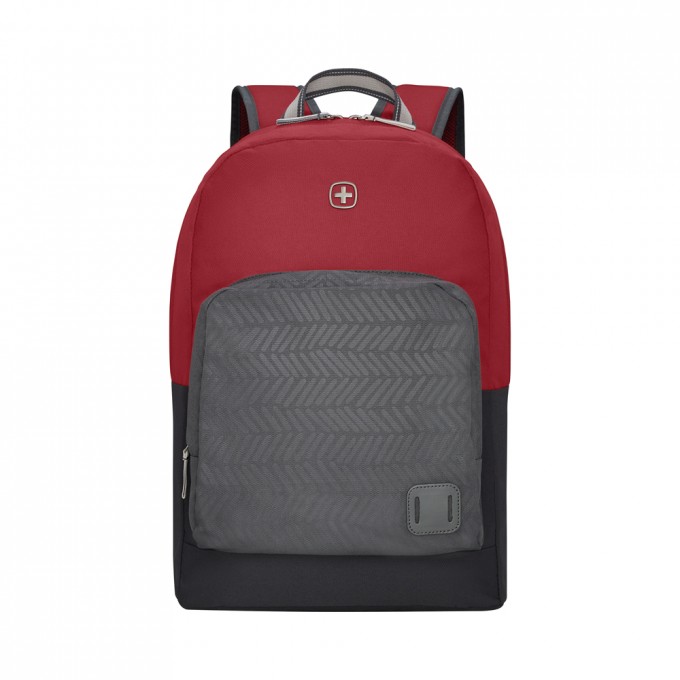 Сумка-рюкзак унисекс WENGER NEXT Crango, красный, черный 611980