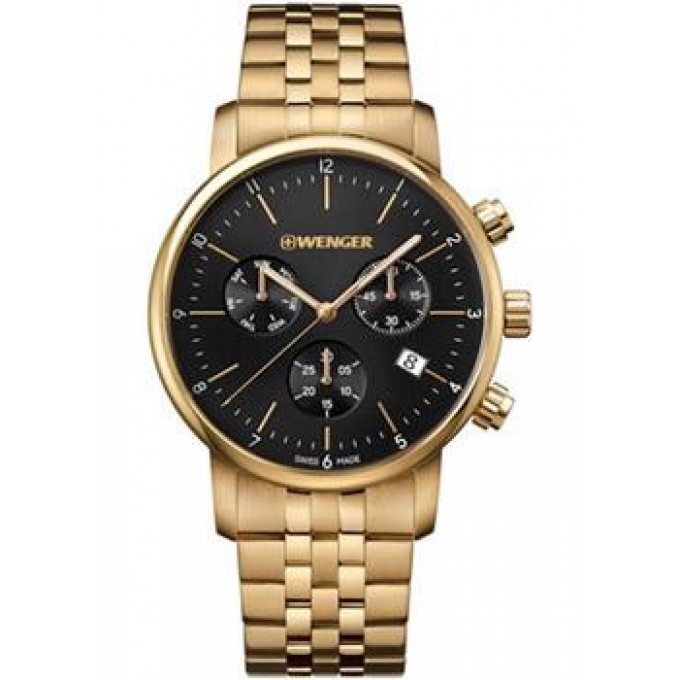 Швейцарские наручные мужские часы WENGER 01.1743.103. Коллекция Urban Classic W190712