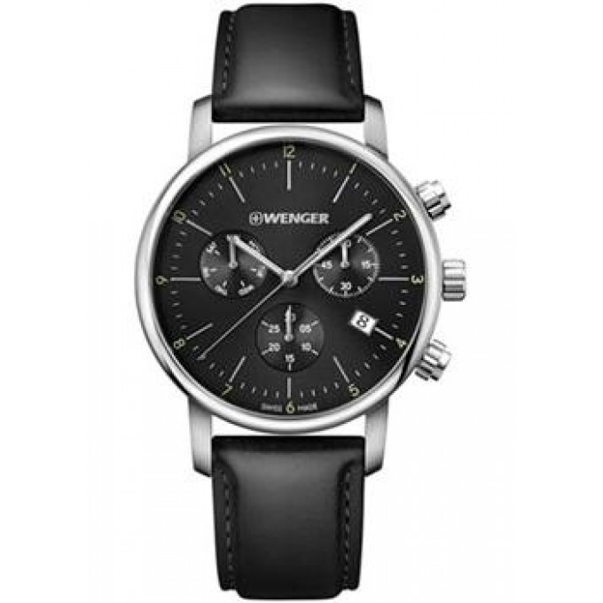 Швейцарские наручные мужские часы WENGER 01.1743.102. Коллекция Urban Classic W190713
