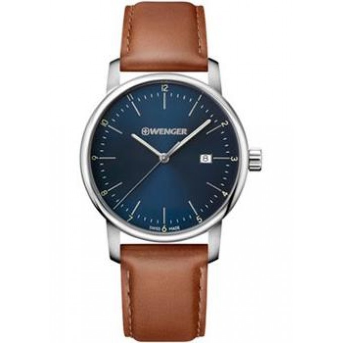 Швейцарские наручные мужские часы WENGER 01.1741.111. Коллекция Urban Classic W190717