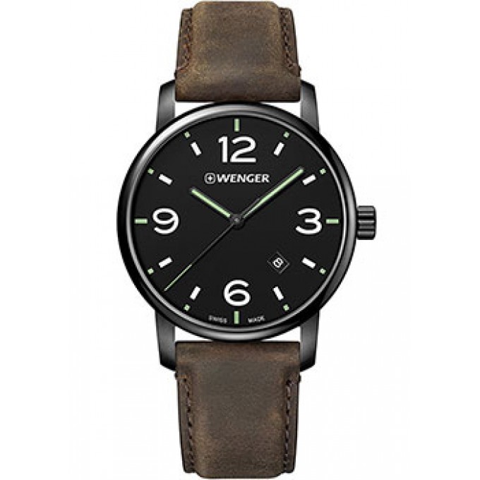 Швейцарские наручные мужские часы WENGER 01.1741.121. Коллекция Urban Metropolitan W196787