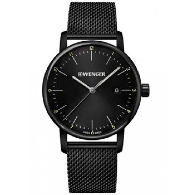 Швейцарские наручные мужские часы WENGER 01.1741.137. Коллекция Urban Classic Chrono W214351