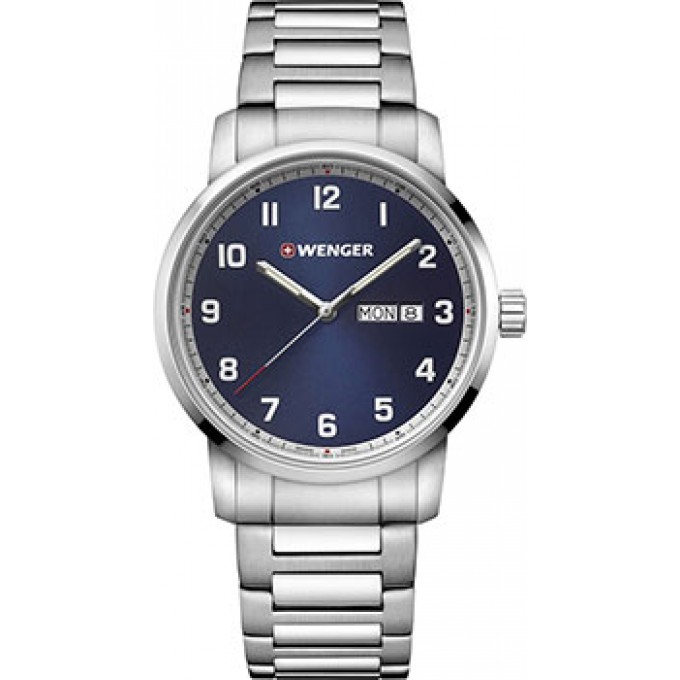 Швейцарские наручные мужские часы WENGER 01.1541.121. Коллекция Attitude Heritage W219729
