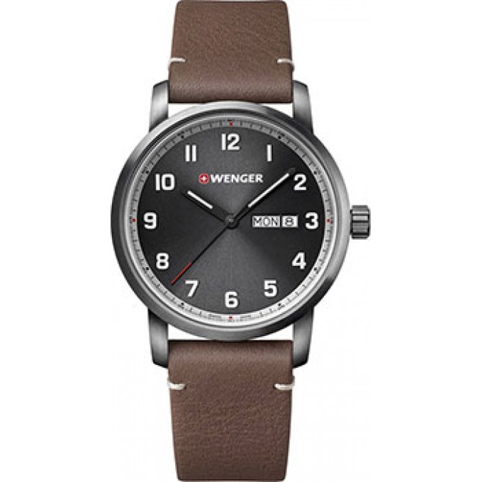 Швейцарские наручные мужские часы WENGER 01.1541.122. Коллекция Attitude Heritage W219730