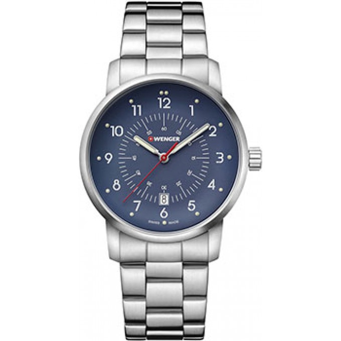Швейцарские наручные мужские часы WENGER 01.1641.118. Коллекция Avenue W219741