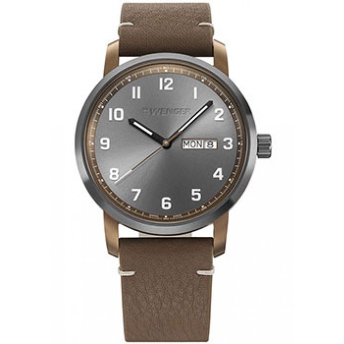 Швейцарские наручные мужские часы WENGER 01.1541.123. Коллекция Attitude W222706