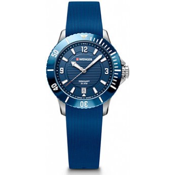 Швейцарские наручные  женские часы WENGER 01.0621.112. Коллекция Seaforce